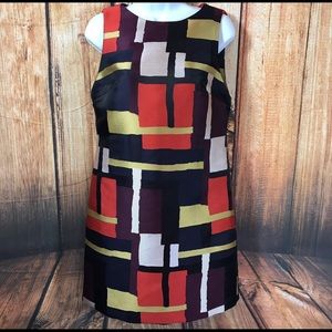 Alice + Olivia - Clyde Geometric Shift Dress